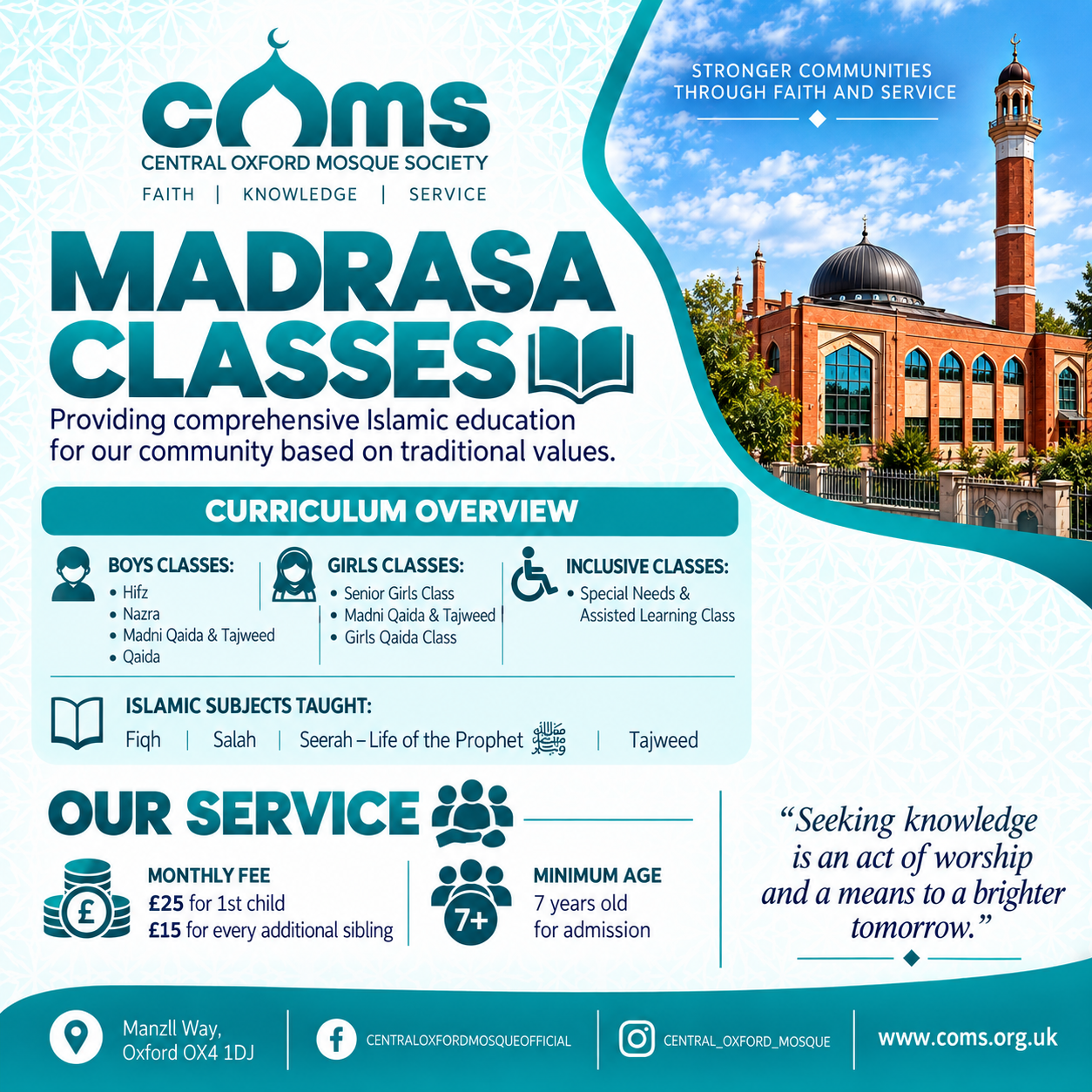 Madrasa class